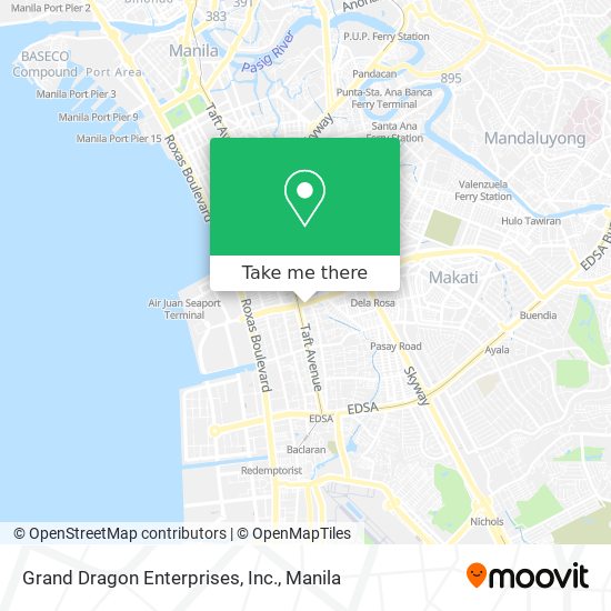 Grand Dragon Enterprises, Inc. map