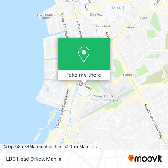 LBC Head Office map