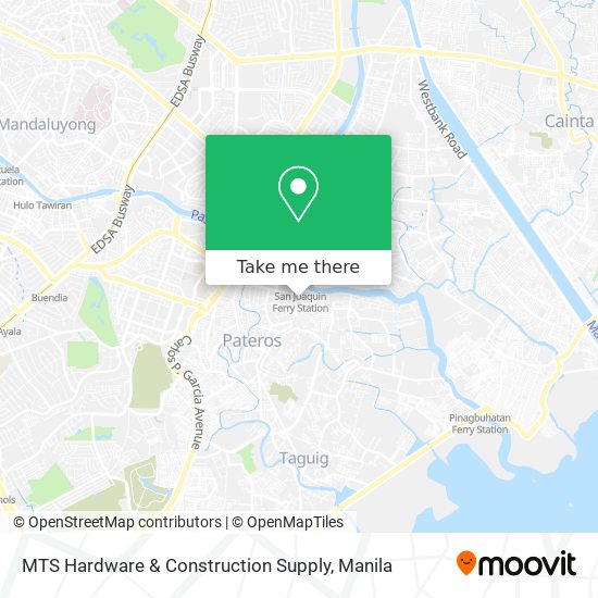 MTS Hardware & Construction Supply map