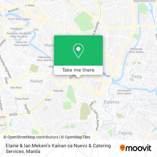 Elaine & Ian Mekeni's Kainan sa Nuevo & Catering Services map