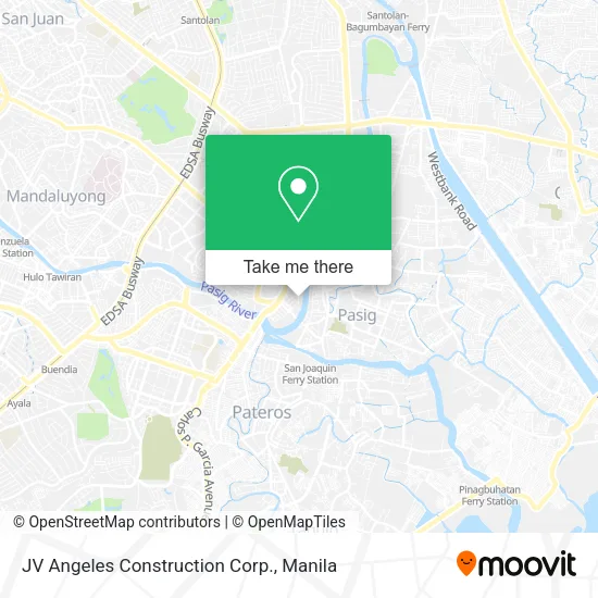 JV Angeles Construction Corp. map
