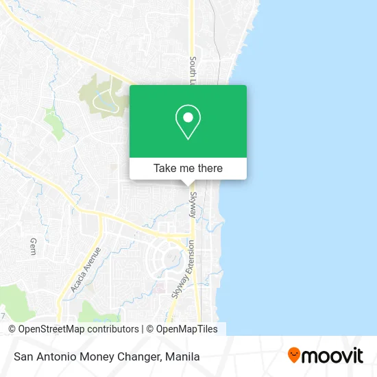 San Antonio Money Changer map