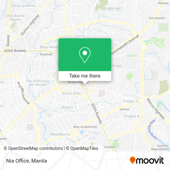 Nia Office map
