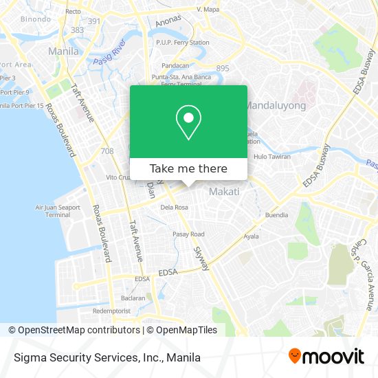Sigma Security Services, Inc. map