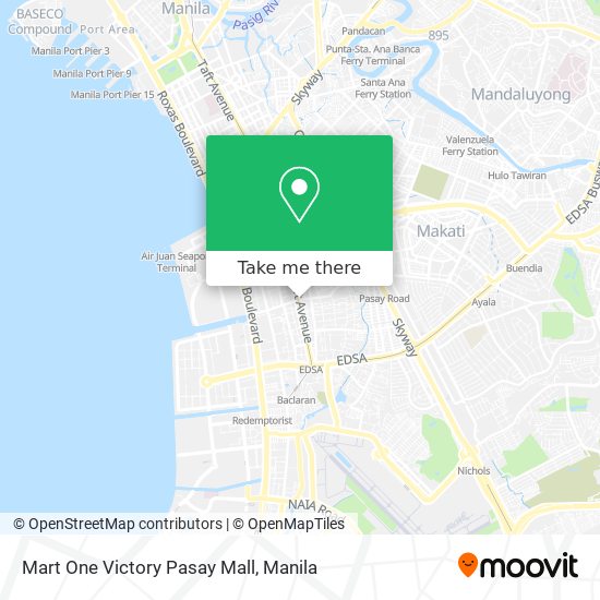 Mart One Victory Pasay Mall map