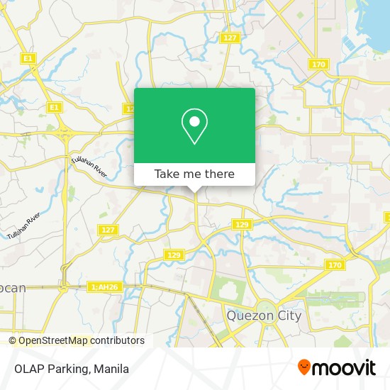 OLAP Parking map