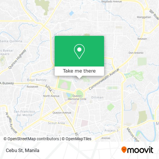 Cebu St map
