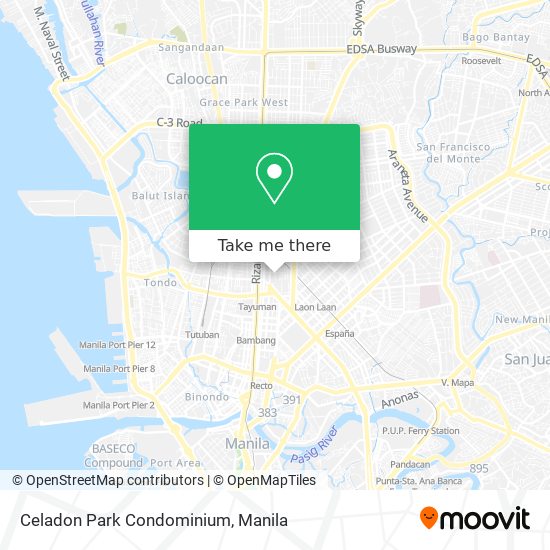 Celadon Park Condominium map
