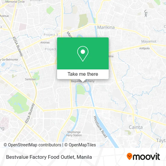 Bestvalue Factory Food Outlet map