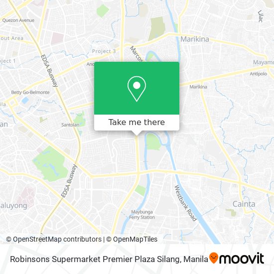 Robinsons Supermarket Premier Plaza Silang map