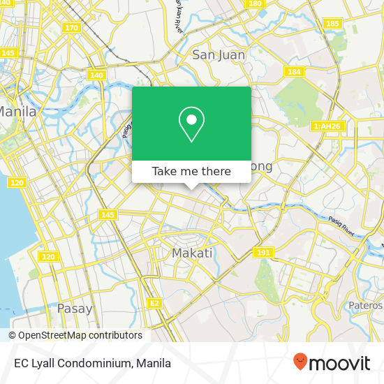 EC Lyall Condominium map