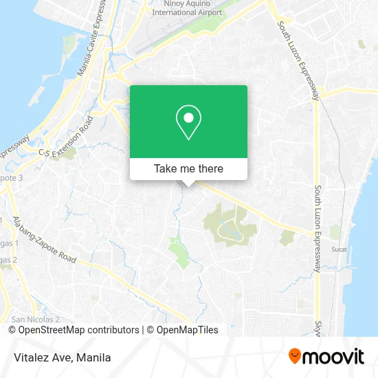 Vitalez Ave map