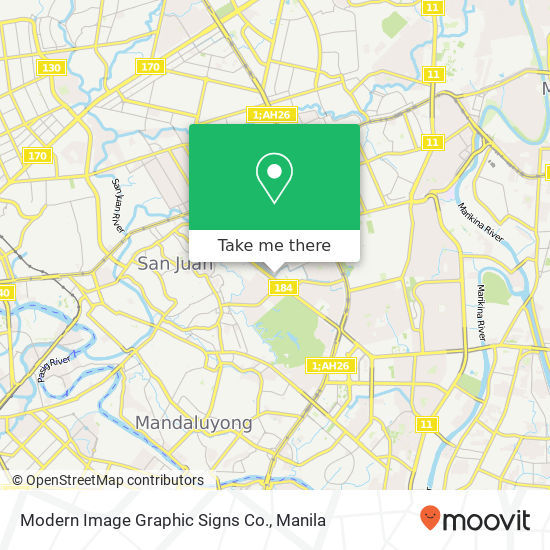 Modern Image Graphic Signs Co. map