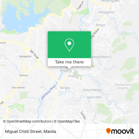 Miguel Cristi Street map