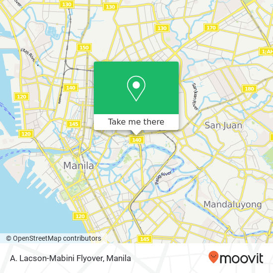 A. Lacson-Mabini Flyover map