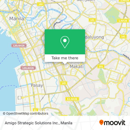 Amigo Strategic Solutions Inc. map