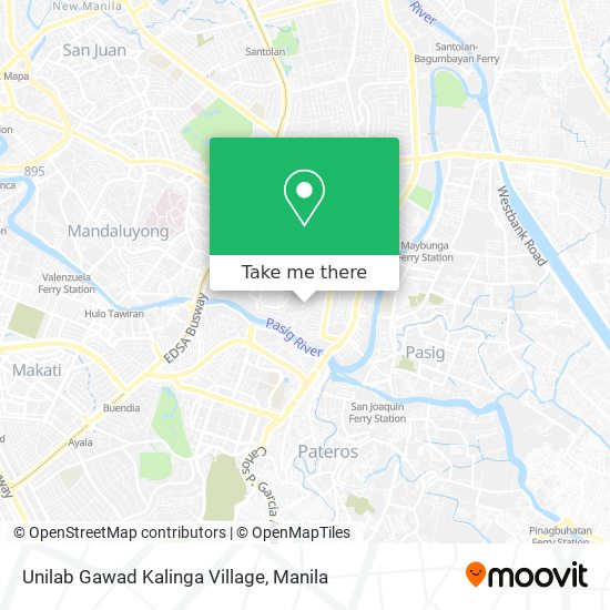 Unilab Gawad Kalinga Village map