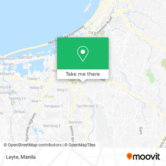 Leyte map
