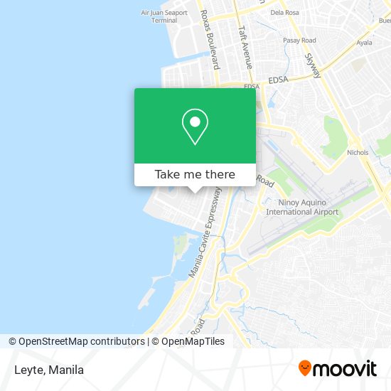 Leyte map
