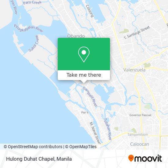 Hulong Duhat Chapel map