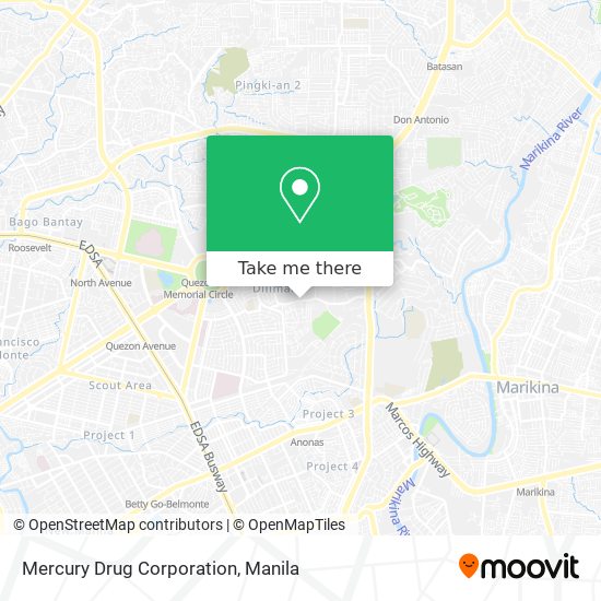 Mercury Drug Corporation map