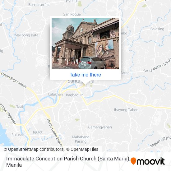 Immaculate Conception Parish Church (Santa Maria) map