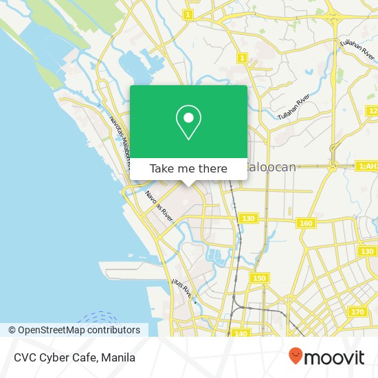 CVC Cyber Cafe map