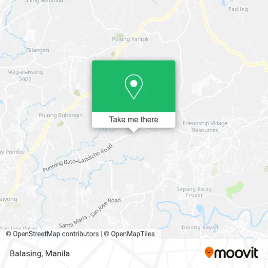 Balasing map