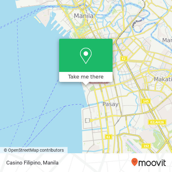 Casino Filipino map