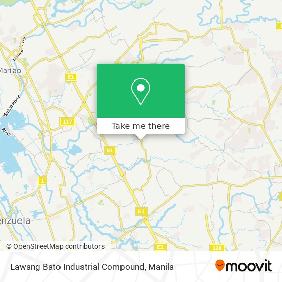 Lawang Bato Industrial Compound map