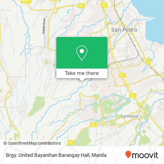 Brgy. United Bayanihan Barangay Hall map