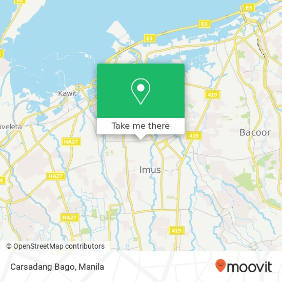 Carsadang Bago map