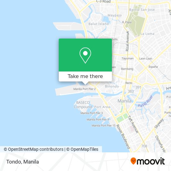 Tondo map