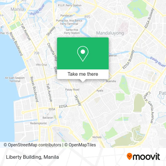 Liberty Building map