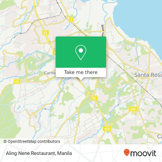 Aling Nene Restaurant map