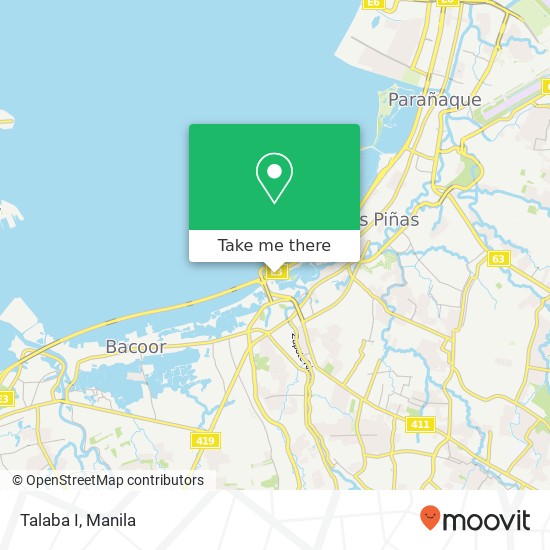 Talaba I map