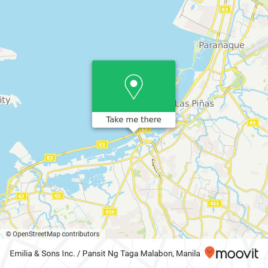Emilia & Sons Inc.  / Pansit Ng Taga Malabon map