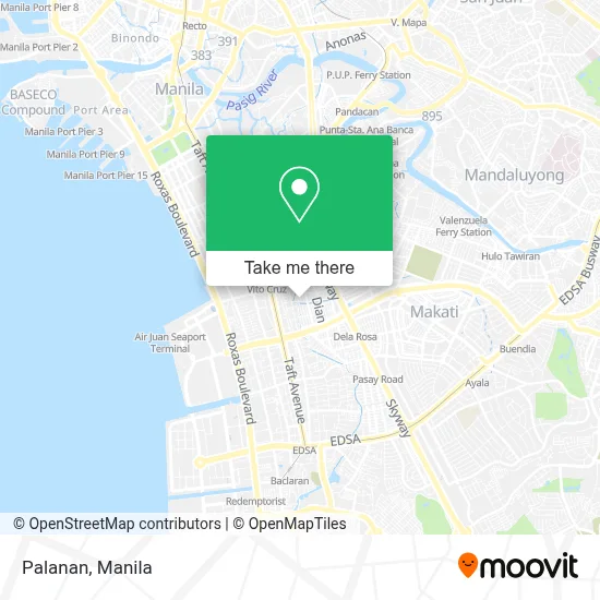 Palanan map