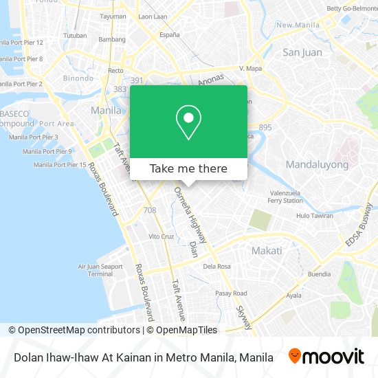 Dolan Ihaw-Ihaw At Kainan in Metro Manila map