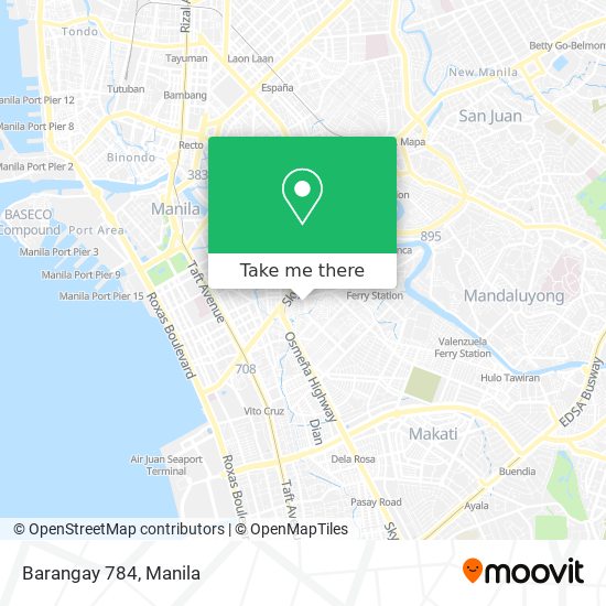 Barangay 784 map