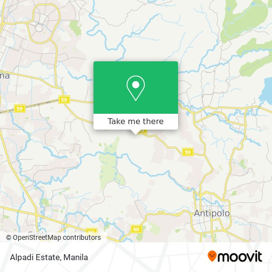 Alpadi Estate map