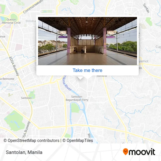 Santolan map