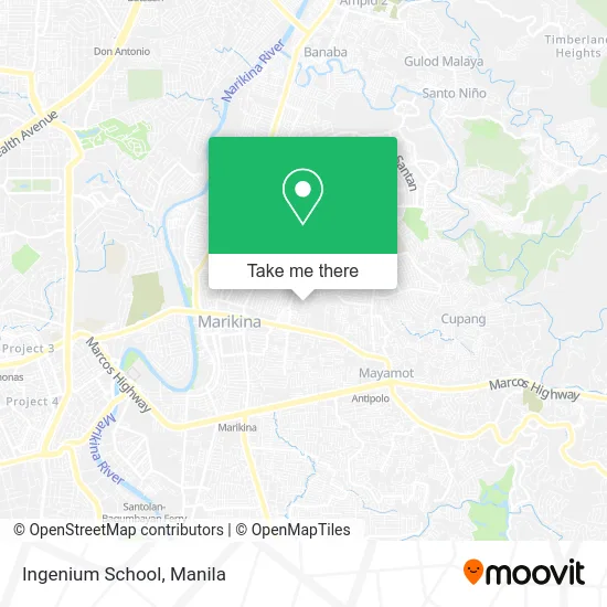 Ingenium School map