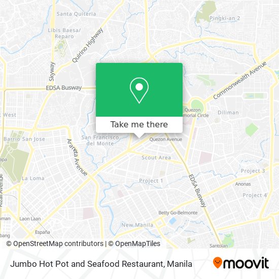 Jumbo Hot Pot and Seafood Restaurant map