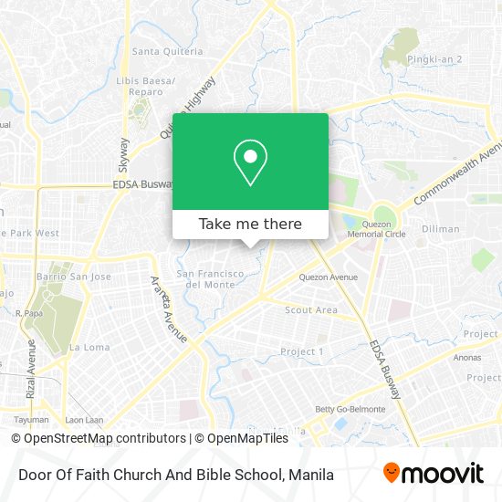 Door Of Faith Church And Bible School map