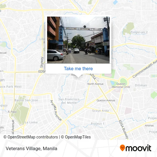 Veterans Village map
