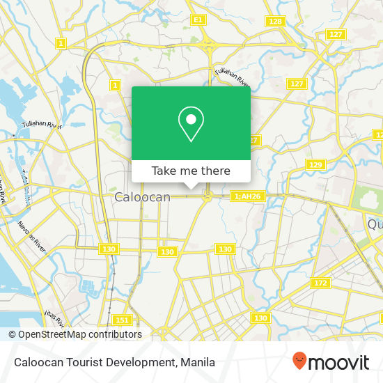 Caloocan Tourist Development map