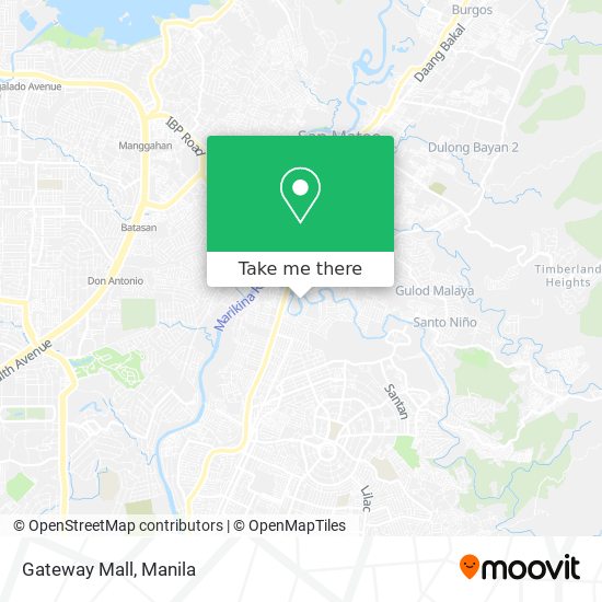 Gateway Mall map