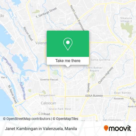 Janet Kambingan in Valenzuela map