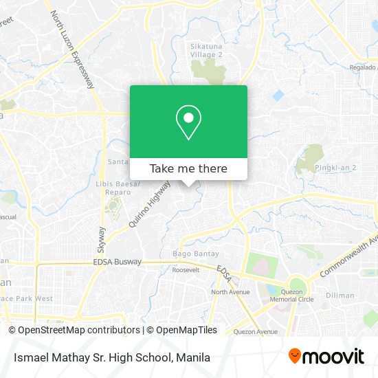 Ismael Mathay Sr. High School map